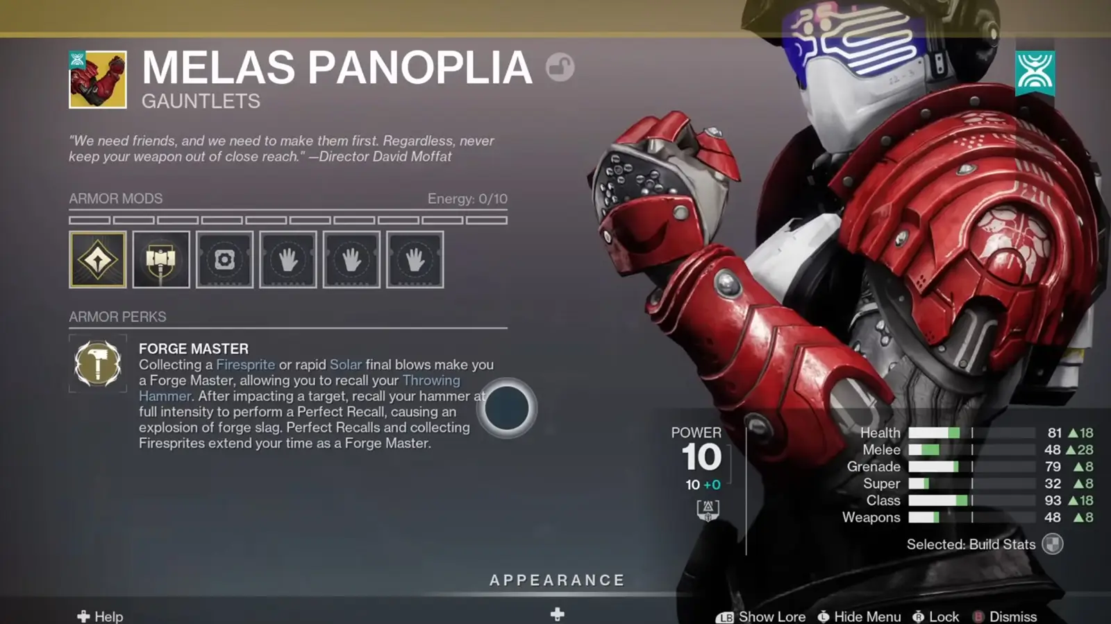 Destiny 2 Major Armor Stats image of Destiny 2 Major Armor Stats