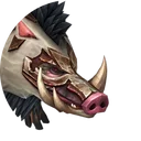 Raging Agam'ar, a Boar hunter pet in WoW Forever