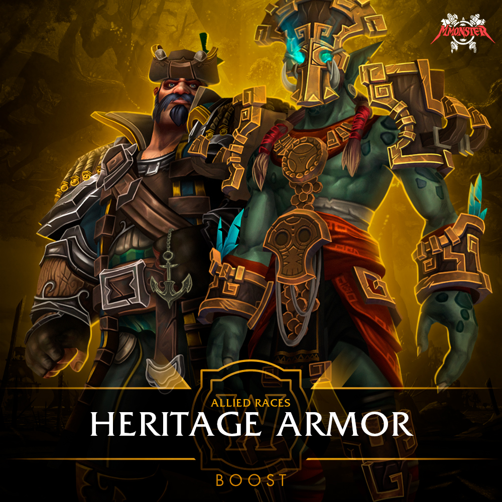 WoW Human Heritage Armor Boost Service - Buy Human Heritage Set