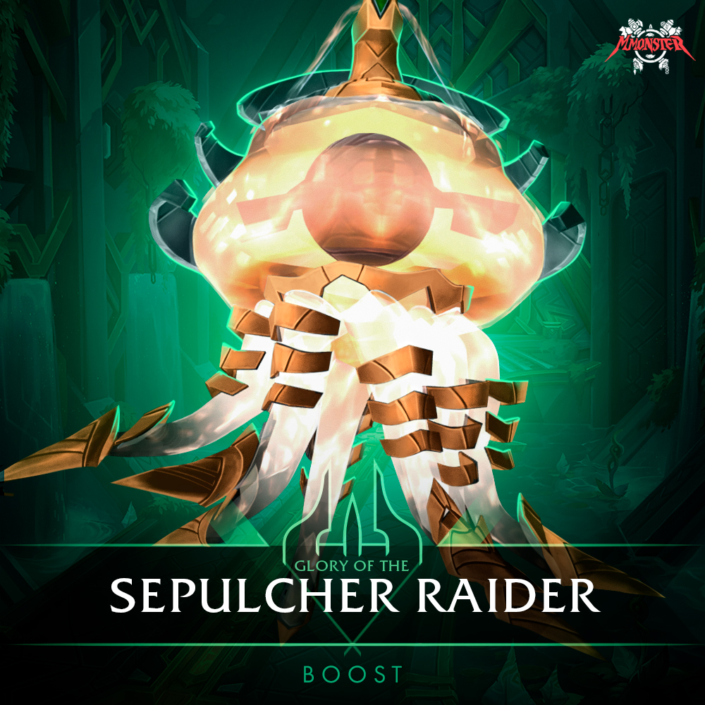 Glory of the Sepulcher Raider - Shimmering Aurelid Mount Boost