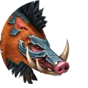 Agam'ar, a Boar hunter pet in WoW Forever