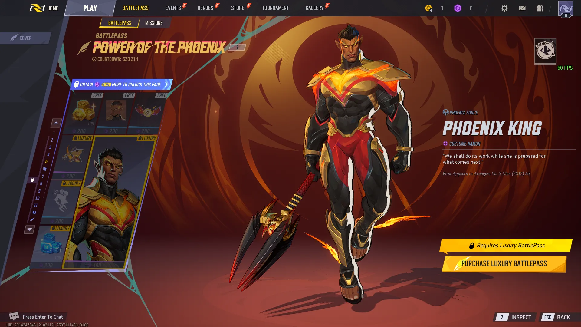 image of Marvel Rivals Season 3 Battle Pass