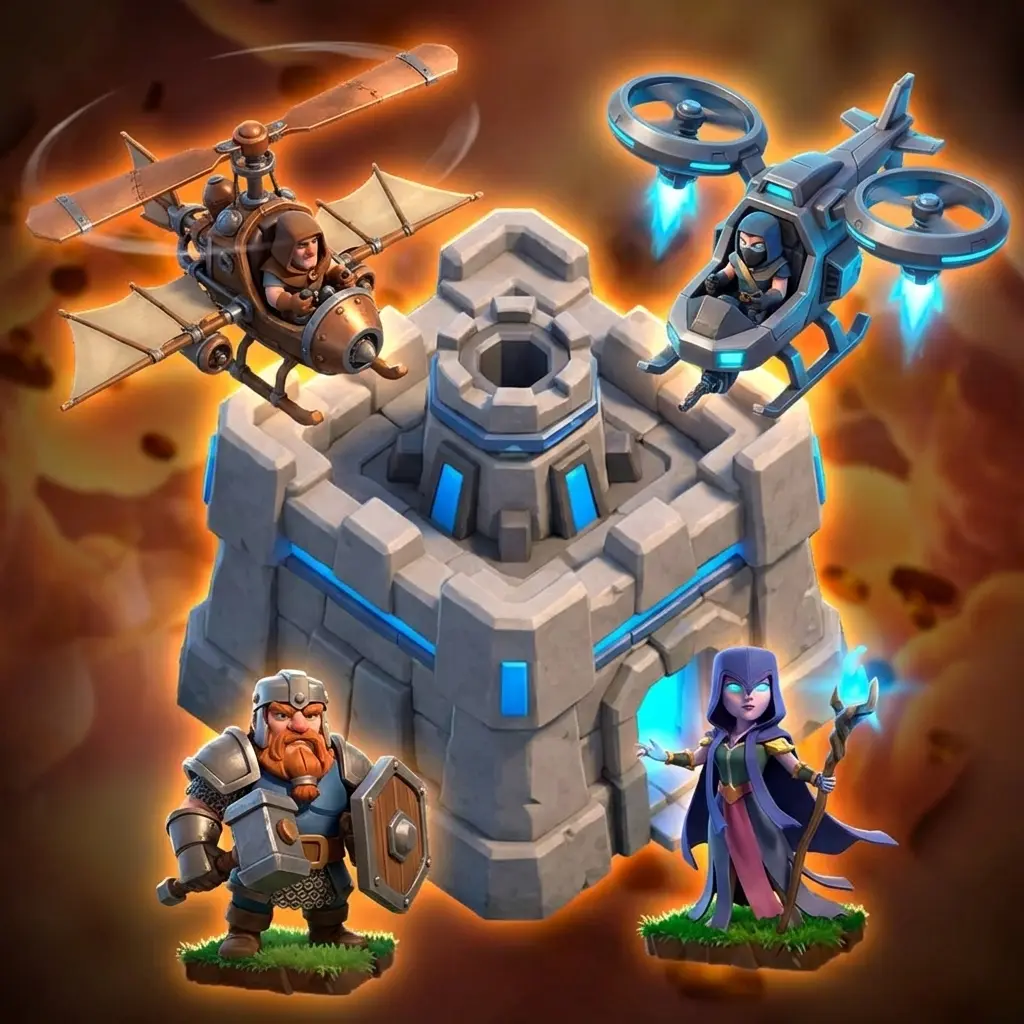 Clash of Clans Clans Troops Donation Boost Service