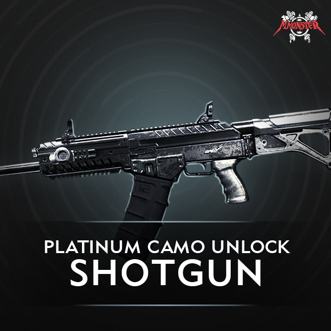 CoD MW Shotguns Platinum Camo Unlock Boost 