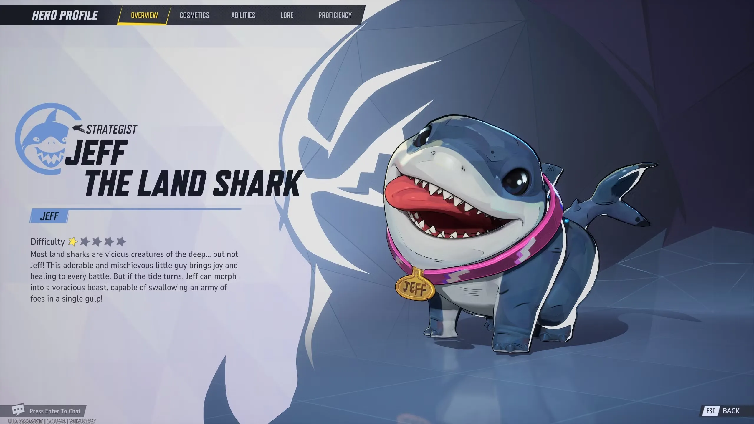 image of Jeff the Land Shark Marvel Rivals