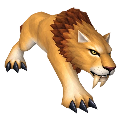 Cat in WoW Forever, the look of Mokwa, Araga, Wildplains Huntress