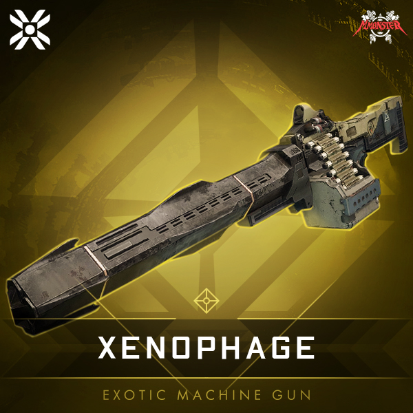 XENOPHAGE Exotic Machine Gun
