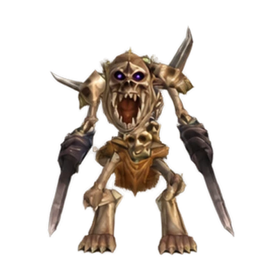 Risen Construct, a trash mob in Scholomance, WoW Forever