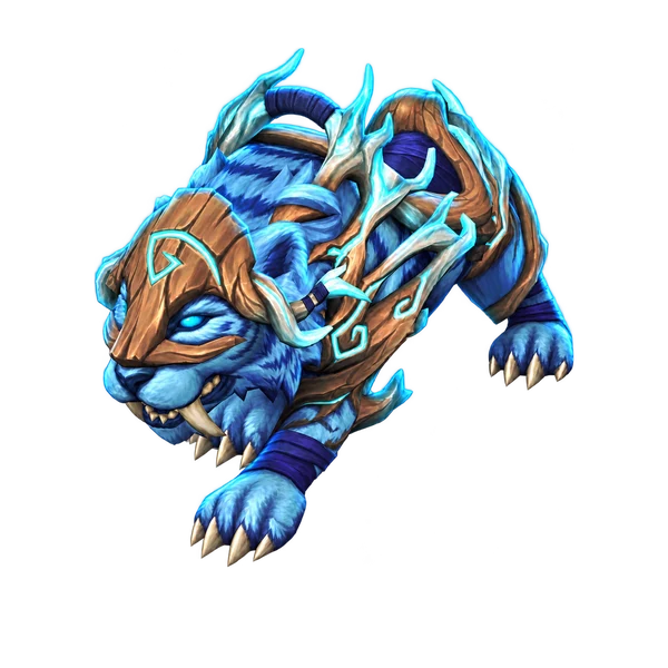 Winter Night Dreamsaber, a Dragonflight mount in World of Warcraft.