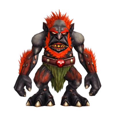 Ragefire Shaman, a trash mob in Ragefire Chasm, WoW Forever