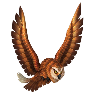 Carrodin, a Bird of Prey hunter pet in WoW Forever