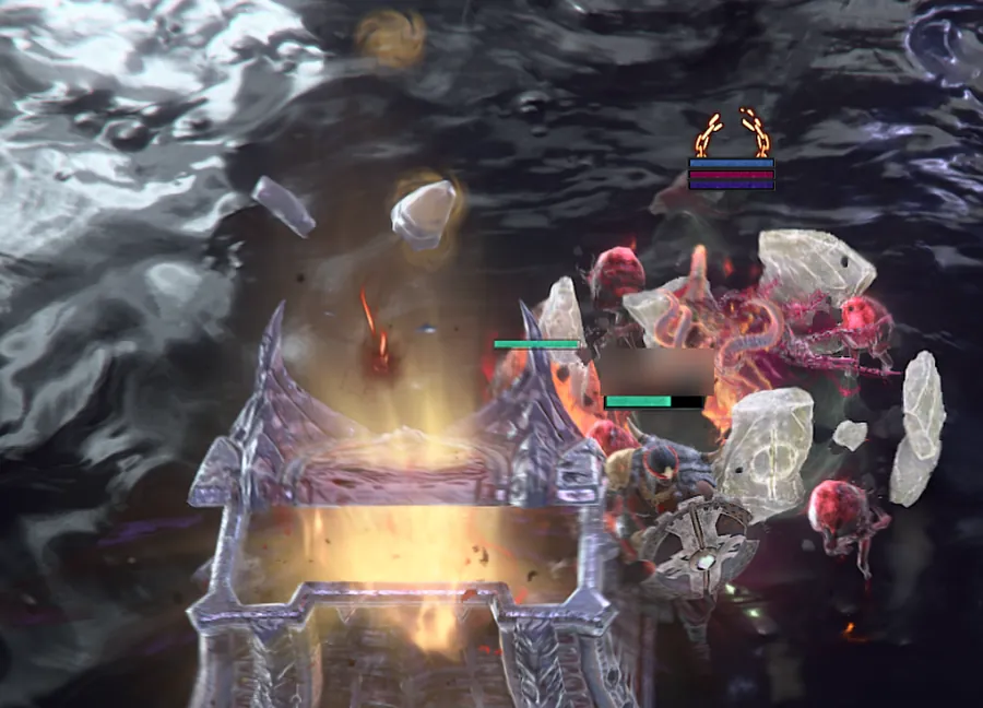Mephisto's Hoard opening after the kill in the last arena