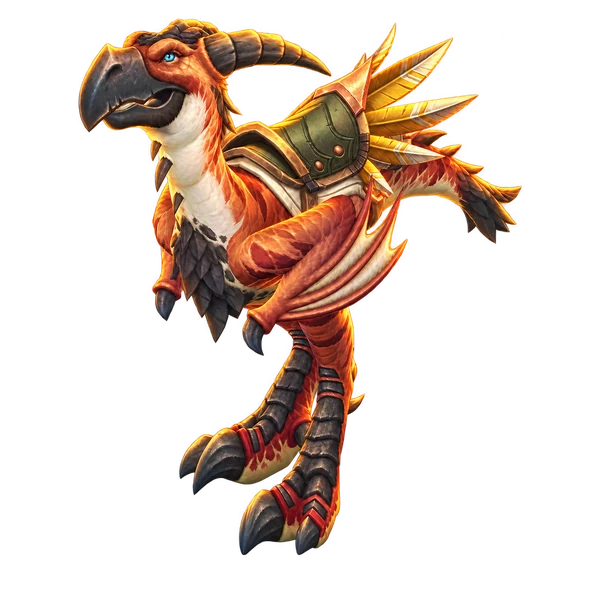 Clayscale Hornstrider, a World of Warcraft mount.
