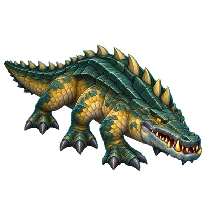 Elder Crocolisk, a trash mob in Excavation Site: Wetlands, WoW Forever