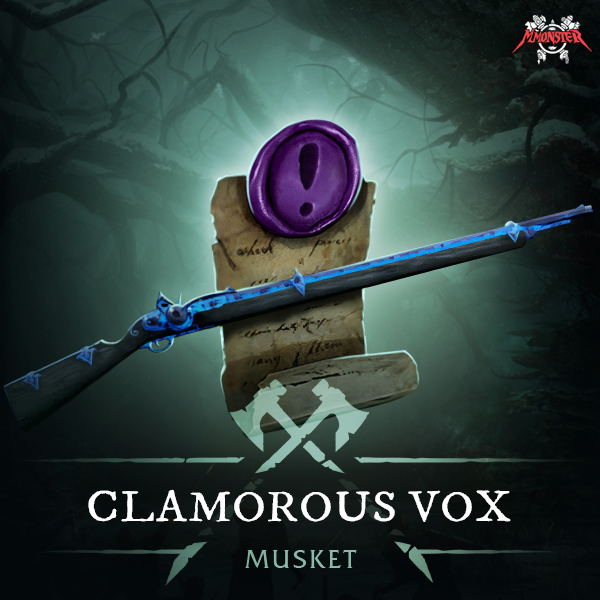 New World Clamorous Vox Musket T5 570 GS Quest Boost