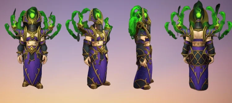 Nerubar Mythic Warlock Set