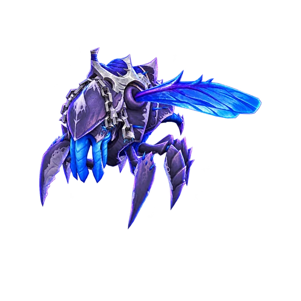 Corrupted Swarmer, the aqir mount from Estelia Archtender of the Aqir Research Enclave