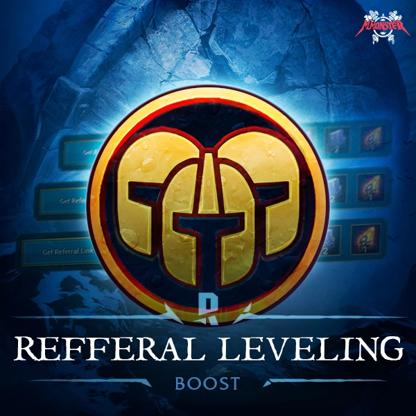 Referral account leveling
