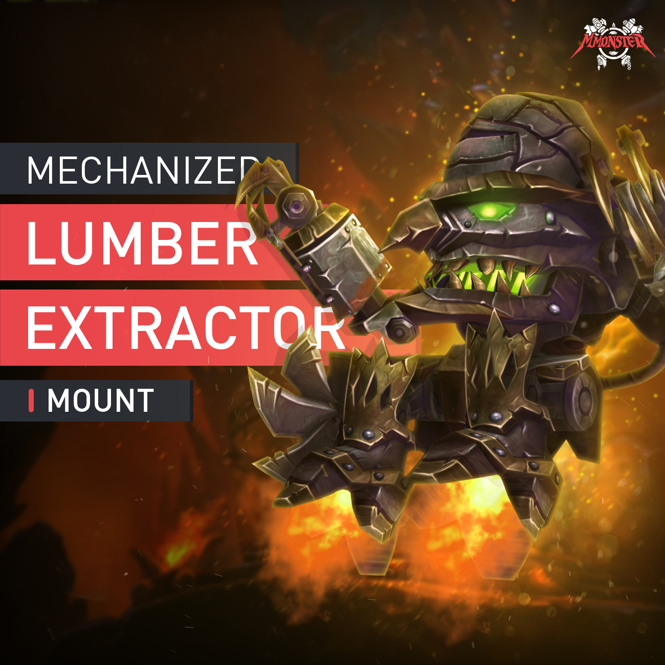 Mechanized Lumber Extractor