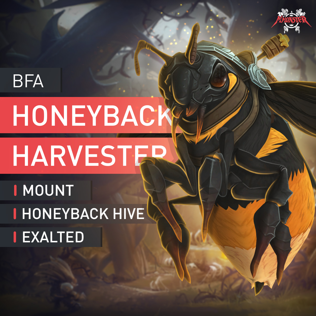 Honeyback Harvester Mount