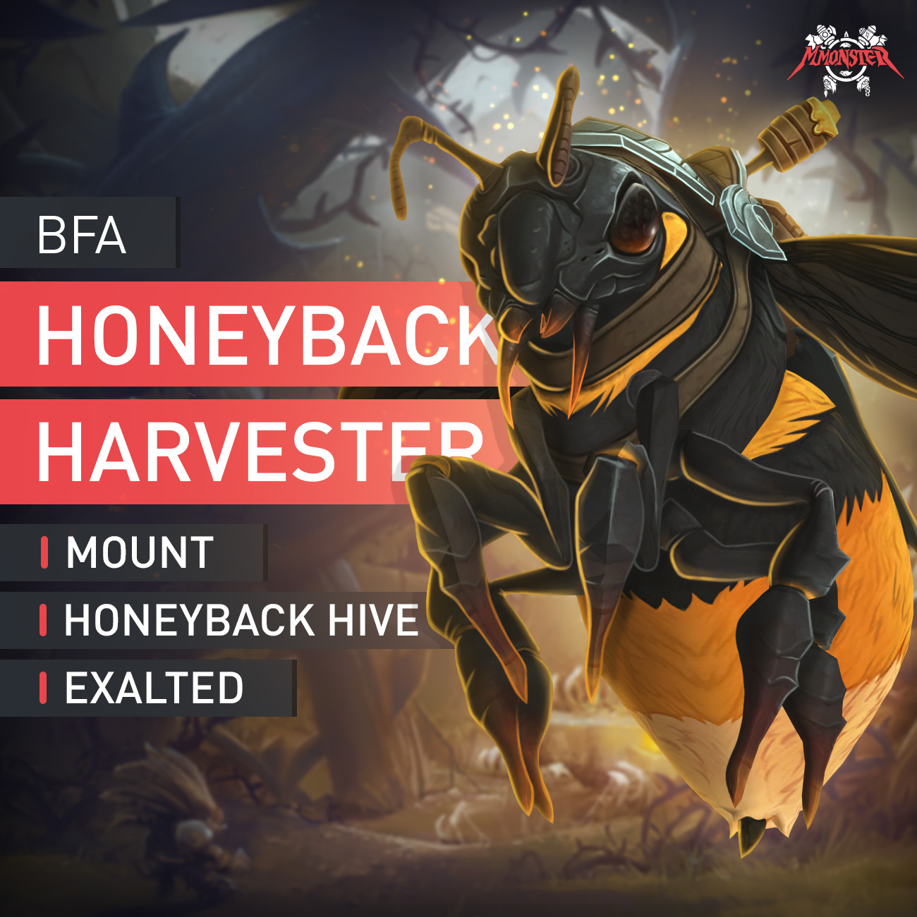 Honeyback Harvester Mount Base