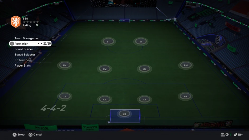 EA FC 25: 4-4-2 Formation image of EA FC 25: 4-4-2 Formation