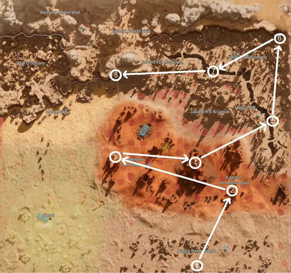 image of All Trial Locations in Dune Awakening