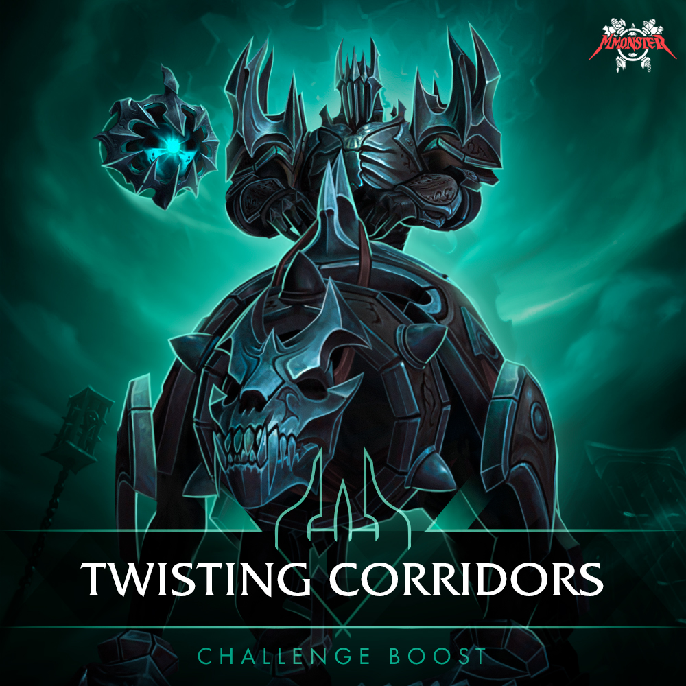 Twisting Corridors Challenge Boost