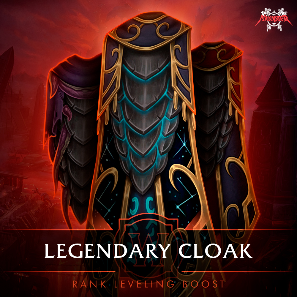 Legendary Cloak Rank Leveling Boost