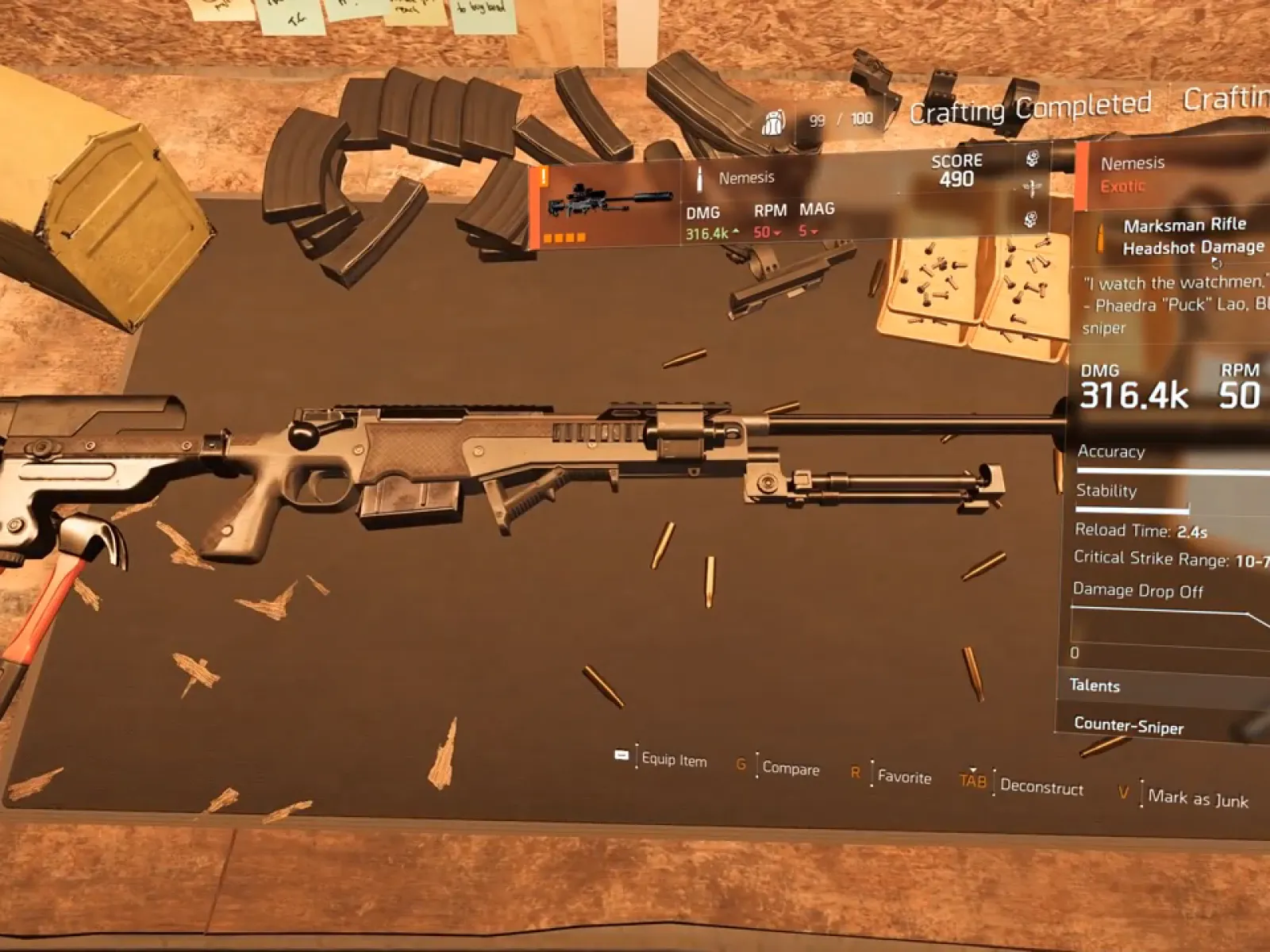 image of The Division 2 Nemesis