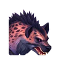 Snort the Heckler, a Hyena hunter pet in WoW Forever