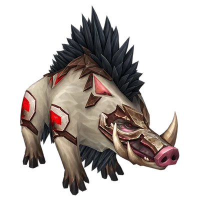 Boar in WoW Forever, the look of Raging Agam'ar