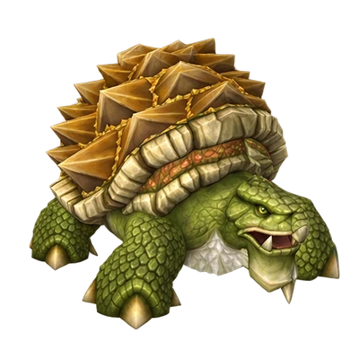 Turtle in WoW Forever, the look of Aku'mai Fisher, Snapjaw, Krek the Noxious