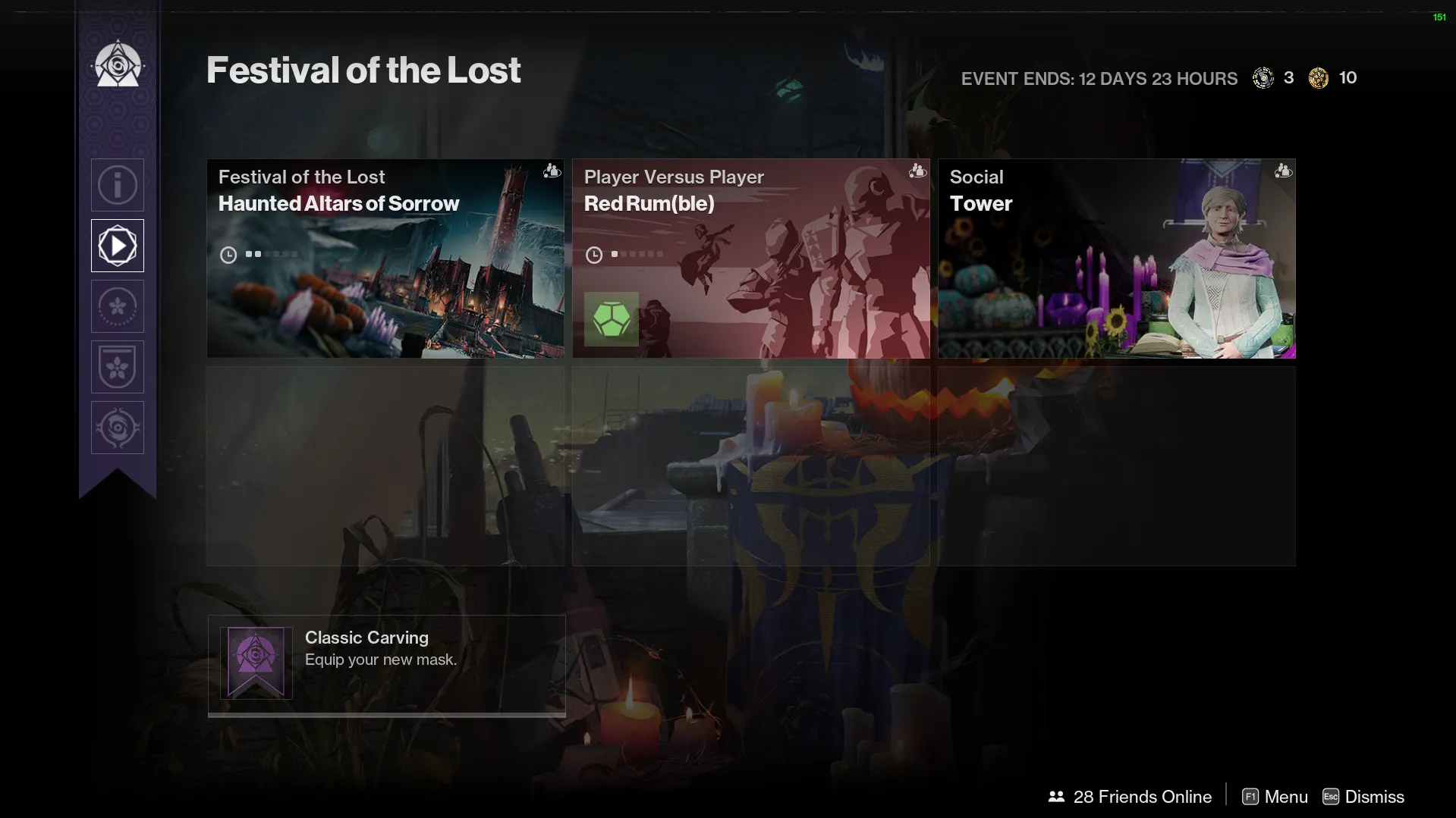 image of Destiny 2 Festival of the Lost 2025