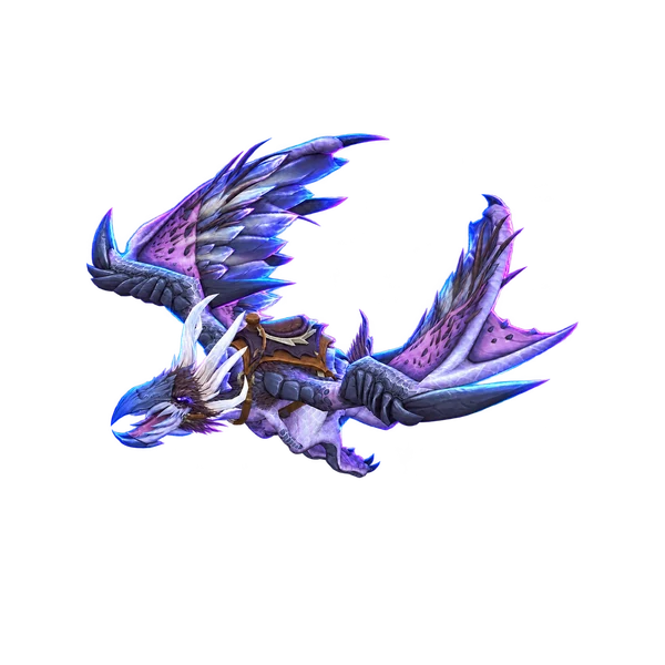 Renewed Proto-Drake in the Embodiment of the Storm-Eater look, Raszageth's likeness.