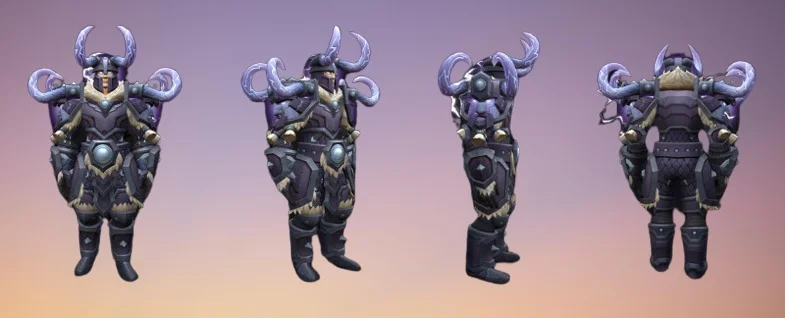 Nerubar Mythic Warrior Set