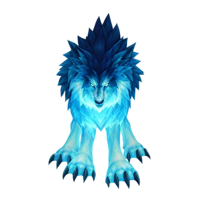 Coldrasp, a Wolf hunter pet in WoW Forever