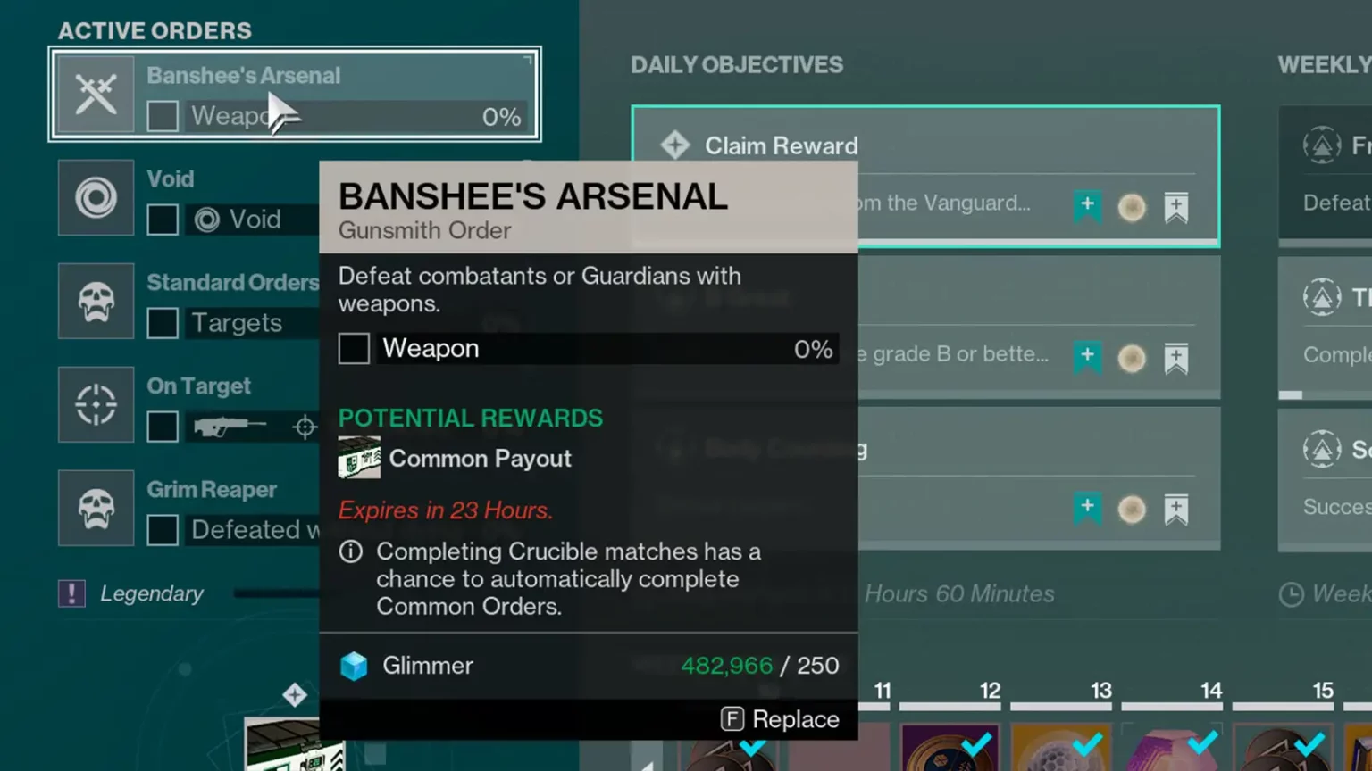 image of Destiny 2 New The Orders System