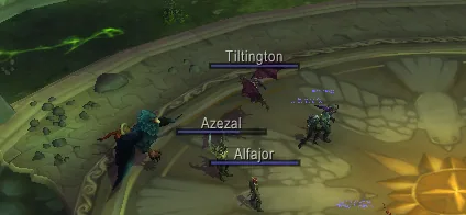 Plater nameplates on friendly players