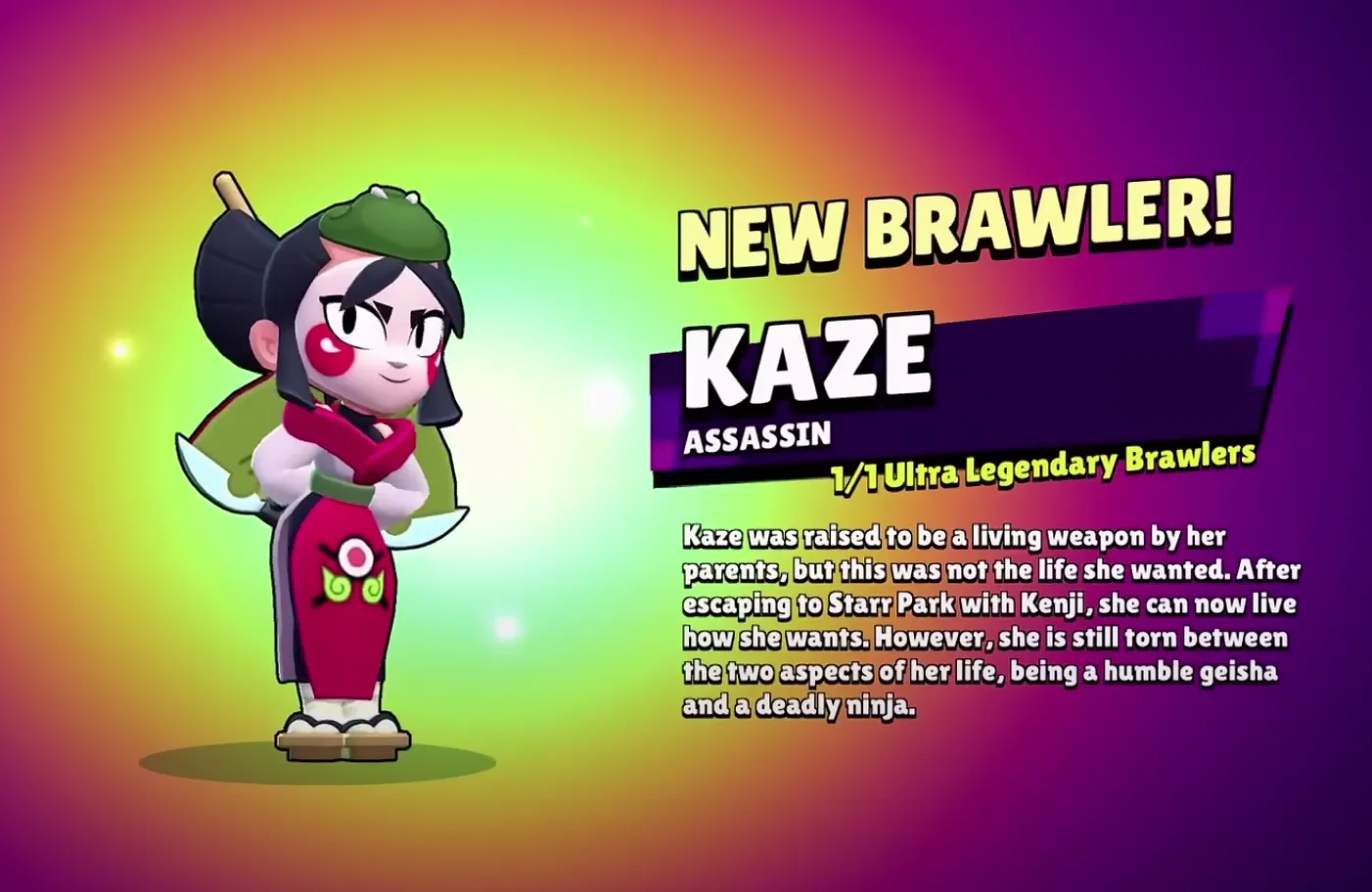 Kaze in Brawl Stars image of Kaze in Brawl Stars