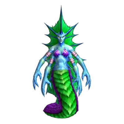 Blackfathom Sea Witch, a trash mob in Blackfathom Deeps, WoW Forever