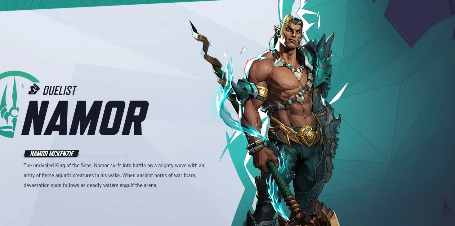 Namor Marvel Rivals image of Namor Marvel Rivals
