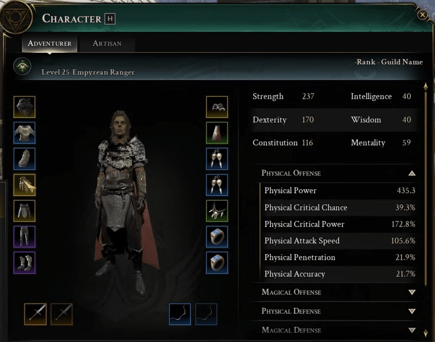 image of Ashes of Creation Gearing