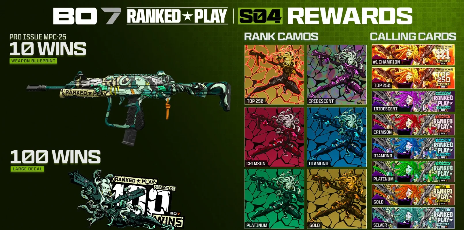 Preview of Call of Duty Black Ops 7 Ranked Rewards Season 4 Image