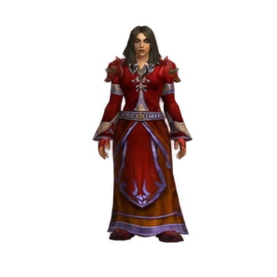 Scarlet Evoker, a trash mob in Scarlet Monastery: Armory, WoW Forever