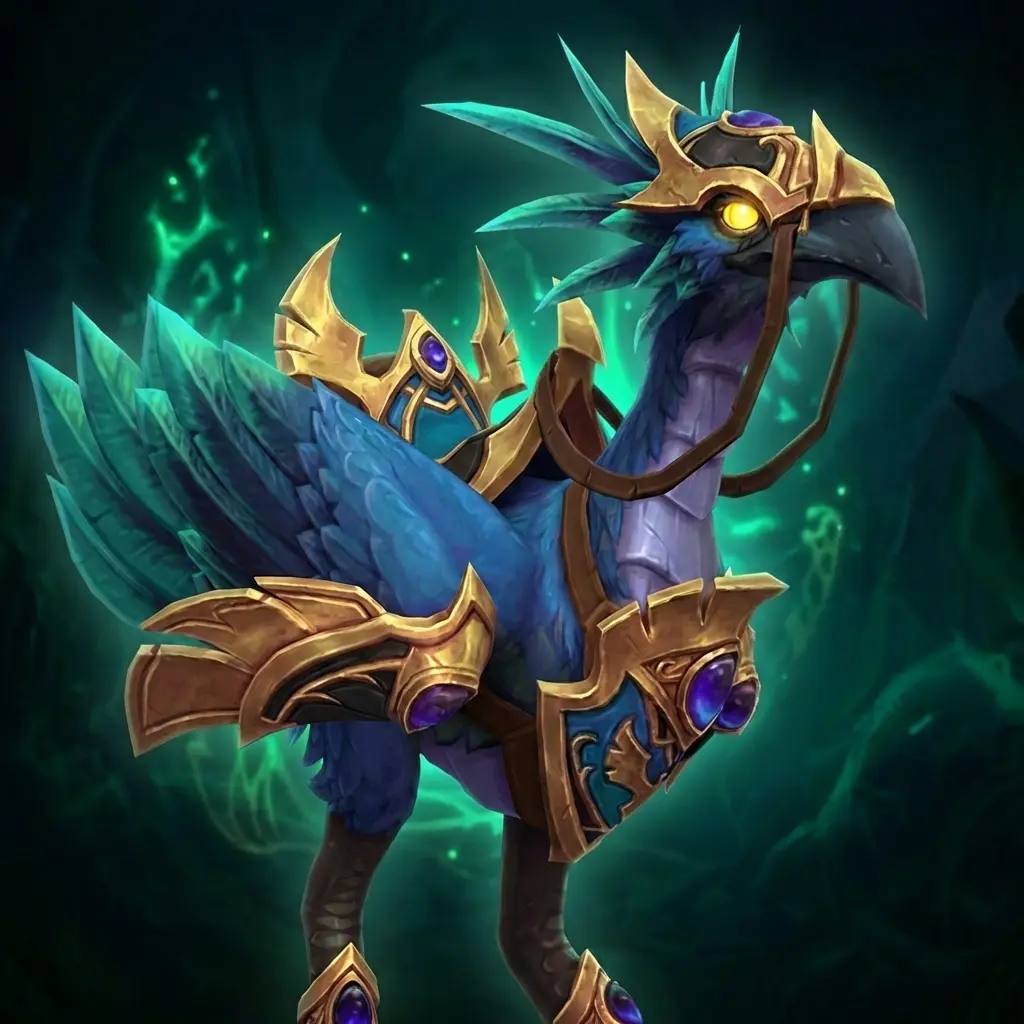 WoW Midnight Cerulean Hawkstrider