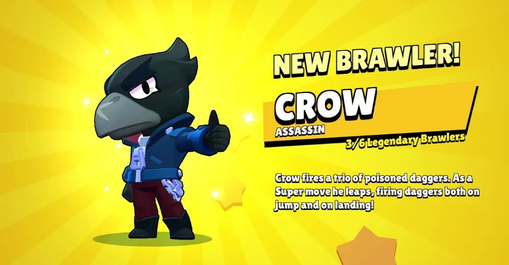 Brawl Stars Crow image of Brawl Stars Crow