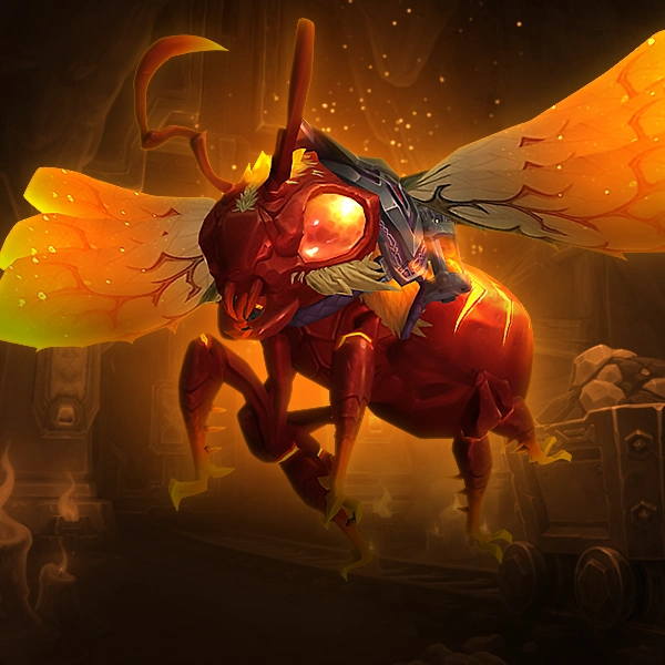 Raging Cinderbee mount for Raging Cinderbee Mount Boost service