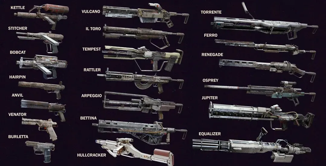 image of All ARC Raiders Weapons
