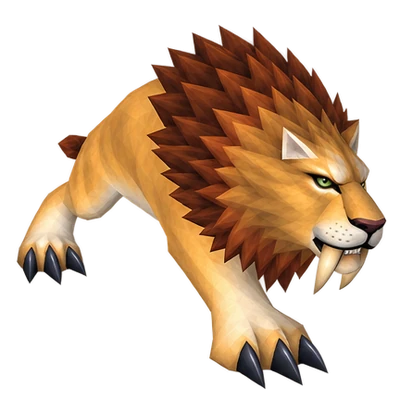 The Rake, a Cat hunter pet in WoW Forever